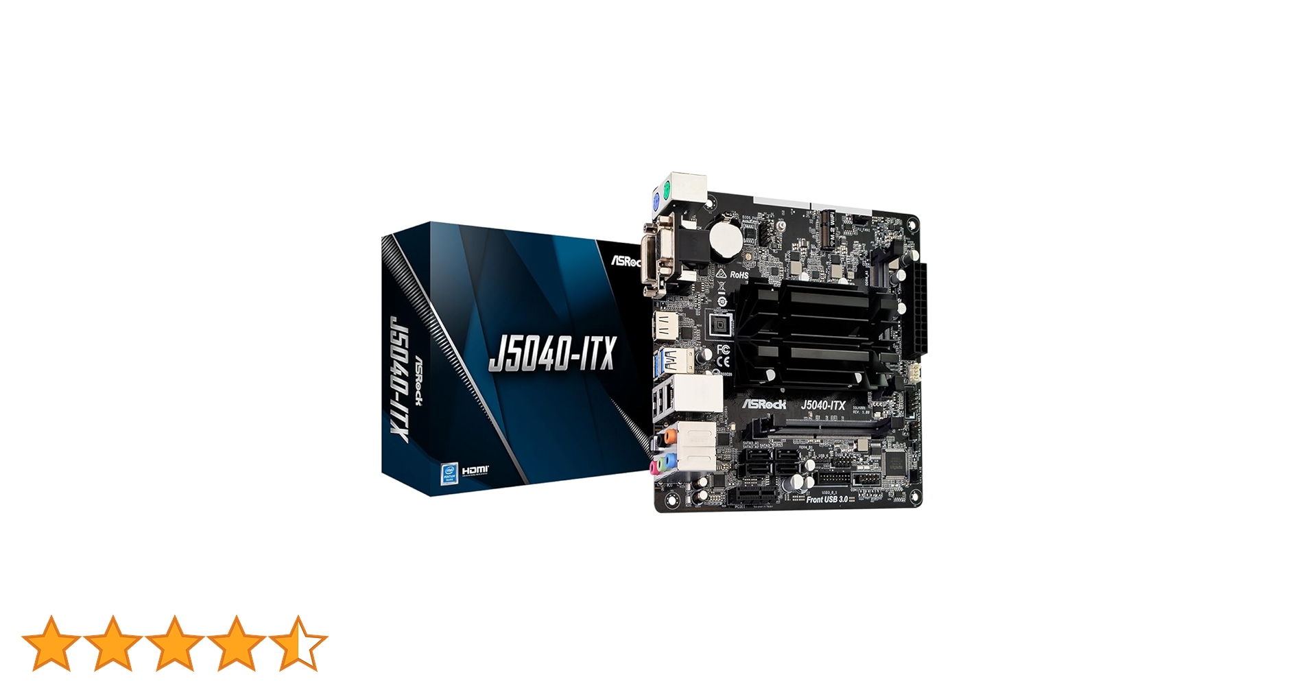 マザーボード ASRock J5040-ITX IntelQuad-Core Mini-ITX ASRock > J5040-ITX